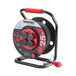 ENROULEUR HO5RR-F PLASTIC 3G1,5 CENTRE FIXE 4 PRISES ETANCHE IP44 25M - DEBFLEX - 605204