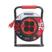ENROULEUR HO5RR-F PLASTIC 3G1,5 CENTRE FIXE 4 PRISES ETANCHE IP44 25M - DEBFLEX - 605204