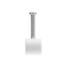 ATTACHE FILS Ø 4 A 7 MM BLANC SACHET DE 25 - DEBFLEX - 700406