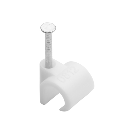 ATTACHE FILS Ø 8 A 12 MM BLANC SACHET DE 50 - DEBFLEX - 700409