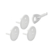 OBTURATEUR PRISE + CLE BLANC SACHET DE 4 - DEBFLEX - 702011