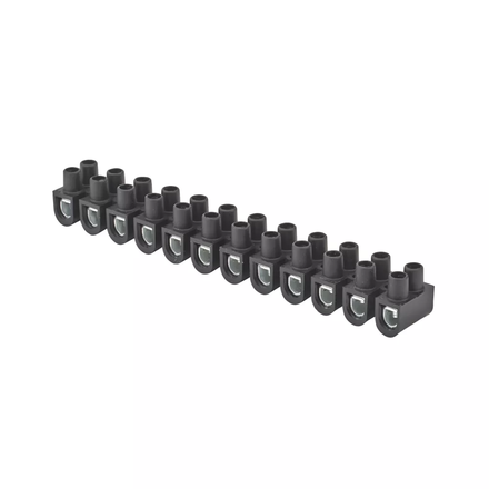 BARRETTE DE CONNEXION 10 MM² NOIR - DEBFLEX - 704040