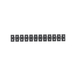 BARRETTE DE CONNEXION 16 MM² NOIR - DEBFLEX - 704050