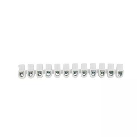 BARRETTE DE CONNEXION 2.5 MM² BLANC - DEBFLEX - 704100