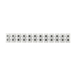 BARRETTE DE CONNEXION 6 MM² BLANC - DEBFLEX - 704110