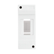COFFRET VIDE 1 RANGEE 2 MODULES 51X130X63MM - DEBFLEX - 707230
