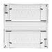 COFFRET VIDE 1 RANGEE 8 MODULES 160X160X65MM - DEBFLEX - 707260
