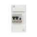 COFFRET EQUIPE CABLE CHAUFFE EAU 4M 1XCONTACTEUR J/N,2XDISJ 1X2A,1X20A - DEBFLEX - 707657