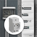 PRISE DE COURANT MODULAIRE 2P+T 10/16A - DEBFLEX - 707891