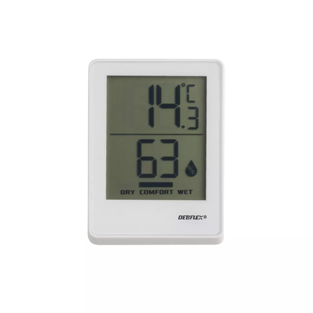 THERMOMETRE AVEC HYGROMETRE - DEBFLEX - 712136