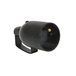 FICHE FEMELLE AVEC ANNEAU 2P+T 16A DROITE A COIFFE NOIR - DEBFLEX - 713560