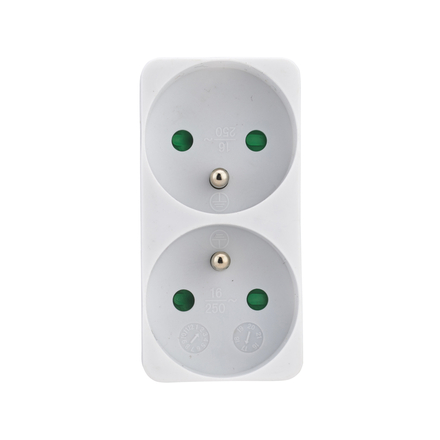 BIPLITE FAÇADE 2P+T 10/16A BLANC - DEBFLEX - 714770