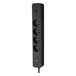 BLOC 4 PRISES 2P+T 16A AVEC INTERRUPTEUR + 2 USB A+C 3,4A 1,49M NOIR - DEBFLEX - 716224