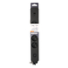 BLOC 4 PRISES 2P+T 16A AVEC INTERRUPTEUR + 2 USB A+C 3,4A 1,49M NOIR - DEBFLEX - 716224