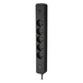 BLOC 5 PRISES 2P+T 16A AVEC INTERRUPTEUR + 2 USB A+C 3,4A 1,49M NOIR - DEBFLEX - 716226