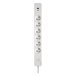 BLOC PARAFOUDRE 6 PRISES 2P+T AVEC INTER + 2USB A+C 3,4A 1,49M BLANC - DEBFLEX - 716227