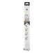 BLOC PARAFOUDRE 6 PRISES 2P+T AVEC INTER + 2USB A+C 3,4A 1,49M BLANC - DEBFLEX - 716227