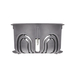 BOITE D'ENCASTREMENT CLOISON SECHE 1 POSTE Ø67/P40 GRIS LOT DE 10 - DEBFLEX - 718005