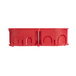 BOITE D'ENCASTREMENT CLOISON SECHE 2 POSTES DOUBLE SENS Ø67/P40 - DEBFLEX - 718025