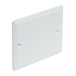 COUVERCLE CARRE A VISSER 85X85 POUR BOITE D67 SANS VIS - DEBFLEX - 718115