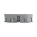 BOÎTE POUR APPA. MULTIMAT DEBFLEX GRIS D67/P40 2P X1 CUTCASE DE 45 - DEBFLEX - 718456
