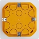 BOITE DE DERIVATION ENCASTREE CLOISON SECHE AVEC COUVERCLE 100X100/P40 - DEBFLEX - 718600