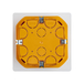 BOITE DE DERIVATION ENCASTREE CLOISON SECHE AVEC COUVERCLE 100X100/P40 - DEBFLEX - 718600