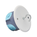 BOITE LUMINAIRE POINT DE CENTRE STOPAIR MULTIMATERIAUX D67/P50 + CROCHET - DEBFLEX - 718608