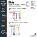 BLOK VA ET VIENT LUMINEUX BLANC - DEBFLEX - 746802