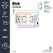 BLOK POUSSOIR BLANC - DEBFLEX - 746803