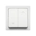 BLOK INTERRUPTEUR VOLET ROULANT BLANC - DEBFLEX - 746805