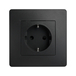 CALY PRISE 2P+T SCHUKO NOIR - DEBFLEX - 749571