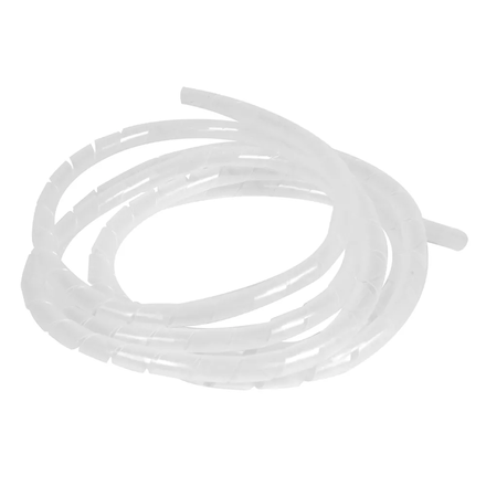 GAINE RANGE CABLE SPIRALE Ø10 MM LONGUEUR 2 M TRANSPARENT - DEBFLEX - 760190