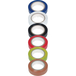 RUBAN DE REPERAGE 10M LARGEUR 15MM ASSORTIMENT DE 10 - DEBFLEX - 801120