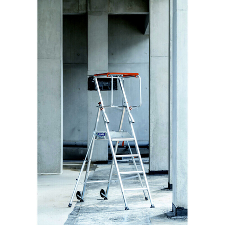PLATES-FORME DUARIB INDIVIDUELLE ROULANTE ET PLIABLE - HAUTEUR TRAVAIL MAXI : 3M - TANDEM 5 PLIANT- 18405