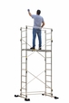 Échafaudage aluminium TEK'UP CENTAURE hauteur de travail 4.55 m - 238703