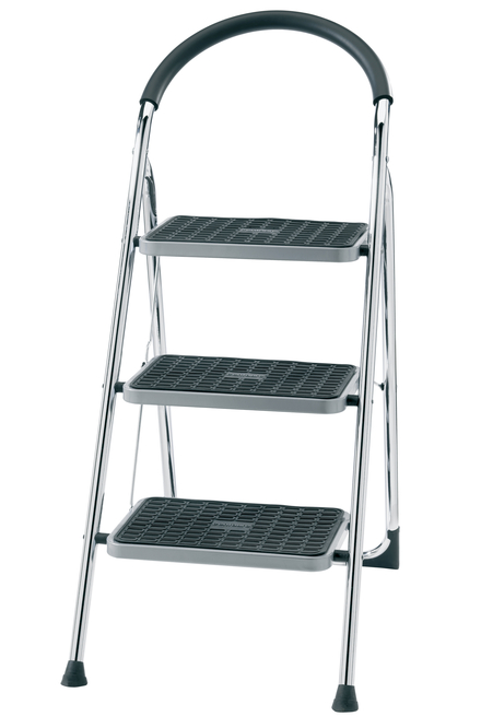 Marchepied double fonction CHROME XL 3 marches - CENTAURE - 450303