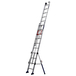 Échelle coulissante C2 STAB' 2x10 barreaux 3m/4m95 DUARIB - 610410