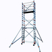 Echafaudage roulant aluminium DUARIB AL135 hauteur travail 5m80 base pliante - 613154