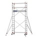 Echafaudage roulant aluminium DUARIB AL165 hauteur travail 4m80 base standard - 613313