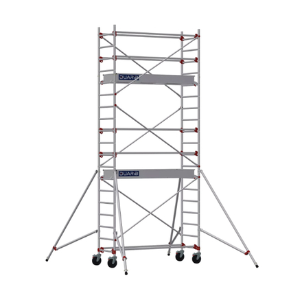 Échafaudage roulant aluminium AL205 - HP 6,90 m - DUARIB - 613717