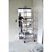 Échafaudage roulant aluminium DUARIB AL255 base standard + lisse hauteur travail 4.90 m - 613813