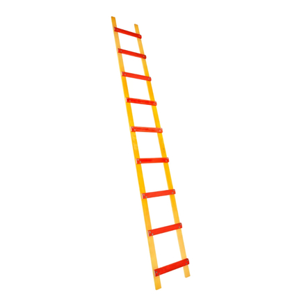 Échelle de toit bois - Écart 25 cm Longeur 5 m - DUARIB - 680119