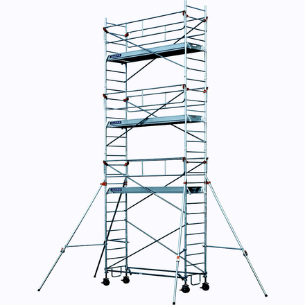 Echafaudage roulant acier DUARIB ROLLSTAR 295 hauteur travail 13m30 - 8330112
