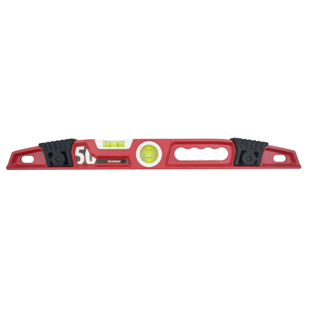 Niveau trapèze 500mm 2 fioles 180° et 90° - TECHMAN - 0010950