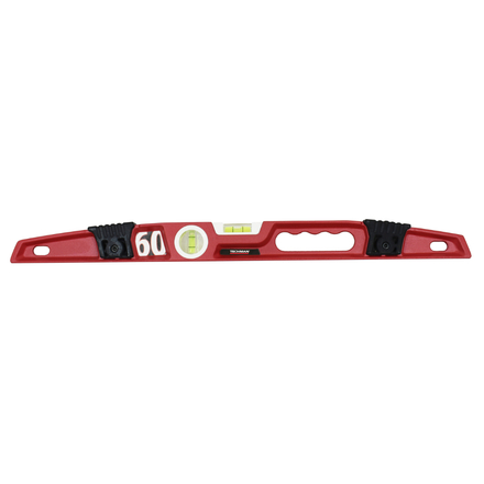 Niveau trapèze 600mm 2 fioles 180° et 90° - TECHMAN - 0010960