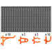 Panneau perfore 0.96 x0.46 +30CR - Outifrance - 0015043
