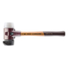 Maillet simplex Ø60mm caoutchoux + plastique - HALDER - 4610080