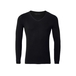 T-SHIRT MANCHES LONGUES NOIR UNI DAMART PRO - 12302