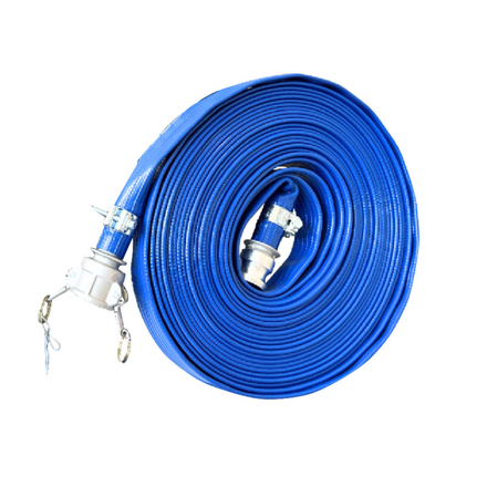 COURONNE TUYAU BLEU 20M DN50 + RACC POMPIER D362BLEU50PP20M